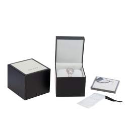 Gucci Mother of Pearl Two-Tone Stainless Steel G-Timeless YA126539 Women's Wristwatch 27 mm