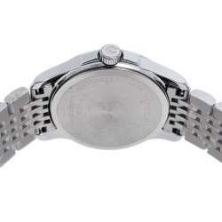 Gucci Mother of Pearl Stainless Steel Diamonds G-Timeless 126.5 Women's Wristwatch 27 mm