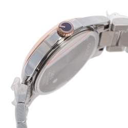  Gucci Mother Of Pearl Two Tone Stainless Steel YA126544 Women's Wristwatch 27 mm