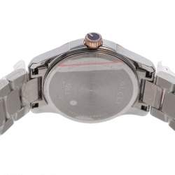  Gucci Mother Of Pearl Two Tone Stainless Steel YA126544 Women's Wristwatch 27 mm
