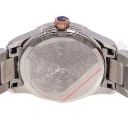  Gucci Mother Of Pearl Two Tone Stainless Steel YA126544 Women's Wristwatch 27 mm