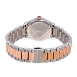  Gucci Mother Of Pearl Two Tone Stainless Steel YA126544 Women's Wristwatch 27 mm
