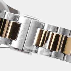 Gucci Silver Stainless Steel G-Timeless YA126596 Women's Wristwatch 27 mm