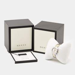 Gucci Silver Stainless Steel G-Timeless YA126596 Women's Wristwatch 27 mm