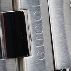Gucci Silver Stainless Steel G-Timeless YA126551 Men's Wristwatch 27 mm