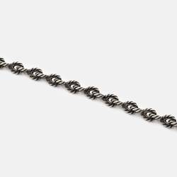 مملوكة مسبقًا Gucci   Horse Head 'G' Sterling Silver Pendant Necklace