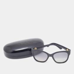 Pre Owned Gucci Black Gradient GG 3786/S Diamante Square Sunglasses