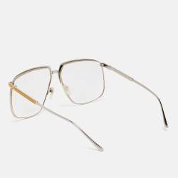 Gucci Gold/Silver Tone GG0365S Frame Square Sunglasses