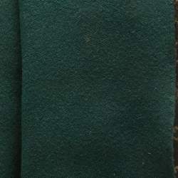 Gucci Brown/Green GG Simple Ripon Wool Scarf