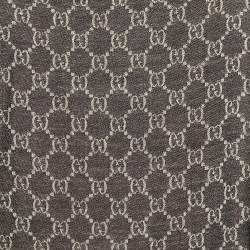 Gucci Brown GG Survive Wool & Silk Scarf