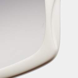 Gucci White/Black Gradient GG 3131/S Bamboo Oversized Sunglasses