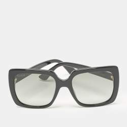 Gucci Black Gradient GG0418S Square Sunglasses