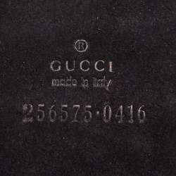 Gucci Black GG Fabric and Leather iPad Case