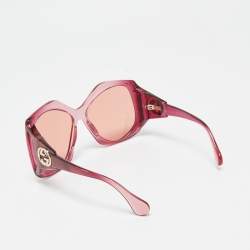 Gucci Magenta GG0875S Oversized Sunglasses