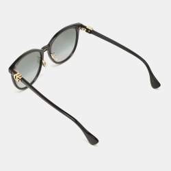 Pre Owned Gucci Black Gradient GG1180SK Cat Eye Sunglasses