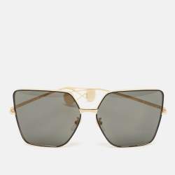 Gucci Black/Gold GG0436S Butterfly Sunglasses