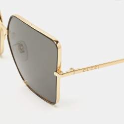 Gucci Black/Gold GG0436S Butterfly Sunglasses