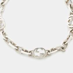 Gucci GG Sterling Silver Bracelet