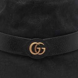 Gucci Black GG Supreme Canvas Bucket Hat M