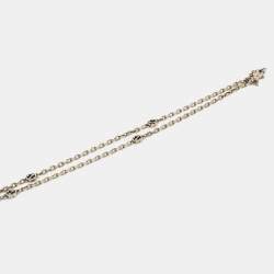 Gucci Heart Enamel Sterling Silver Necklace