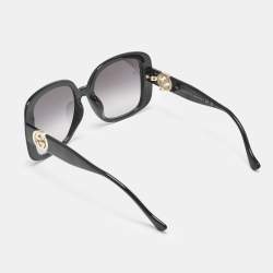 Gucci Black Gradient GG1029SA Oversized Sunglasses