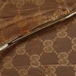 مملوكة مسبقًا Gucci Beige GG Nylon Folding Umbrella