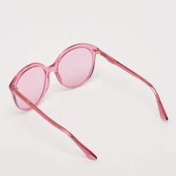 Gucci Pink GG0257S Frame Oversized Sunglasses