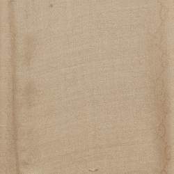 Pre Owned Gucci Beige GG Jacquard Silk Blend Scarf