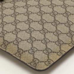 Gucci Beige/Ebony GG Coated Canvas iPad Case