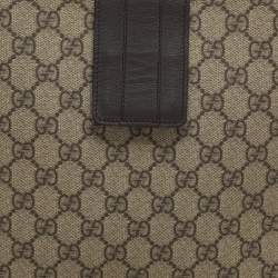 Gucci Beige/Ebony GG Coated Canvas iPad Case
