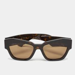 Gucci Tortoise Brown GG1422S Double G Frame Cat Eye Sunglasses