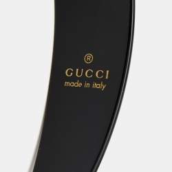 Gucci  GG Acetate Crystals Two Tone Head Band