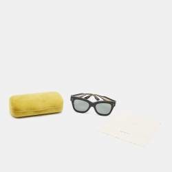 Gucci Black/Gold GG1082S Square Sunglasses