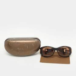 Gucci Brown Havana/Grey Gradient GG 2970/S Bamboo Horsebit Sunglasses