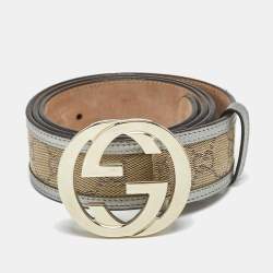 ブルガリ　GUCCI ベルト　ホワイト グッチ / GUCCI ベルトモチーフリング シルバー K18ホワイト