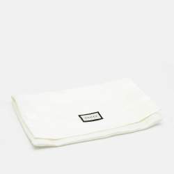 Pre Owned Gucci Black Matelassé Leather GG Marmont Gloves S