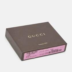 Pre Owned Gucci Ribbon Gold Tone Key Ring
