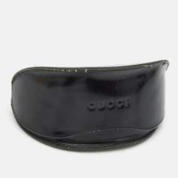 مملوكة مسبقًا نظارة شمسية غوتشي جي جي 1536/أس سوداء كبيرة الحجم