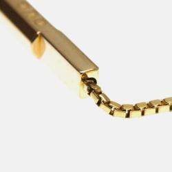 Pre Owned Gucci Link To Love Necklace Pink Gold 18K No Stone Pendant Necklace Pink Gold