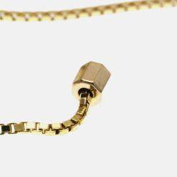 Pre Owned Gucci Link To Love Necklace Pink Gold 18K No Stone Pendant Necklace Pink Gold