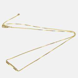 Pre Owned Gucci Link To Love Necklace Pink Gold 18K No Stone Pendant Necklace Pink Gold