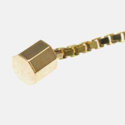 Pre Owned Gucci Link To Love Necklace Pink Gold 18K No Stone Pendant Necklace Pink Gold