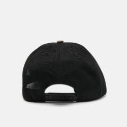 Pre Owned Gucci Beige GG Supreme Canvas and Mesh Bosco Applique Baseball Cap M