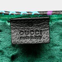 Pre Owned Gucci GG Supreme Psychedelic Guitar Case