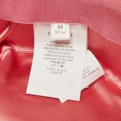 Pre Owned Gucci Gold Lame Papier Hat M/57 cm