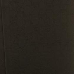 مملوكة مسبقًا وشاح غوتشي حرير جكار أسود GG