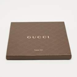Pre Owned Gucci Multicolor GG Print Silk Square Scarf