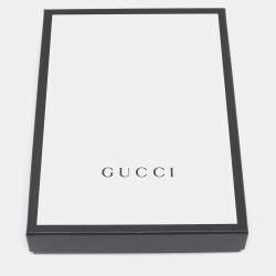 Pre Owned Gucci Brown GG Logo Jacquard Wool & Silk Shawl