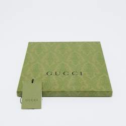 Pre Owned Gucci Brown GG Horsebit Print Modal Scarf 
