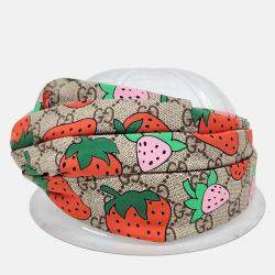 Pre Owned Gucci Silk Multicolor Hairband